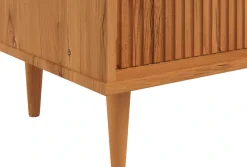OTTO home Sideboard »MalmedyFront mit gefrästen Rillen« Kommode aus massivem Kiefernholz, Push-to-open, Breite 160 cm