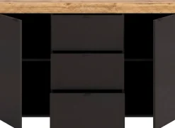 OTTO home Sideboard »MAMBO II, Breite 125 cm, 2 Türen, 3 Schubkästen« 1 Stk. tlg. Sideboard, Kommode, Wohnzimmer, Flur, Arbeitszimmer