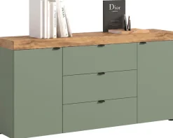OTTO home Sideboard »MAMBO II, Breite 160cm, 2 Türen, 3 Schubkästen, 4 Fächer« 1 Stk. tlg. Kommode, Anrichte, Wohnzimmer, Schlafzimmer