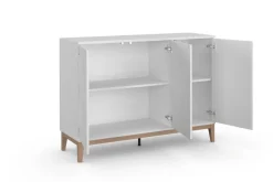 OTTO home Sideboard »Maryd« 1 Stk. tlg. Kommode, Untergestell in Holzoptik, Breite 120 cm