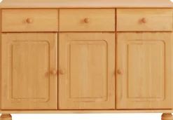 OTTO home Sideboard »Mette« Kommode mit gefrästen, kugelförmigen Füßen, Breite 120 cm