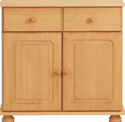 OTTO home Sideboard »Mette« Kommode mit gefrästen, kugelförmigen Füßen, Breite 80 cm