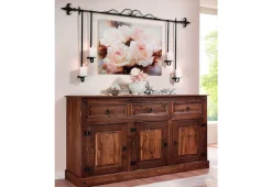 OTTO home Sideboard »Mexiko« Kommode aus massivem Kiefernholz, Breite 151 cm