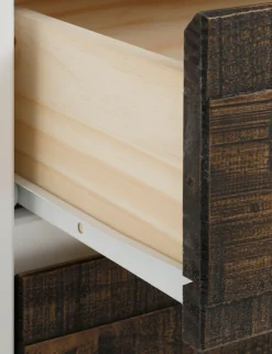 OTTO home Sideboard »Morgan« Kommode aus massivem Kiefernholz, mit Griffmulden, Breite 165 cm