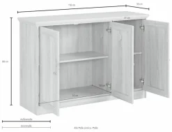 OTTO home Sideboard »Nanna« Kommode, Breite 118 cm