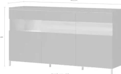 OTTO home Sideboard »Onyx« Kommode mit Soft-Close-Funktion, Breite167,5 cm