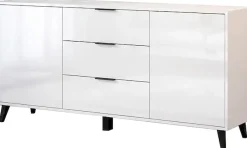 OTTO home Sideboard »OSLO – Modernes Stauraummöbel mit Schubladen und Schrankfächern« Verstellbare Böden, praktische Griffe und hohe Füße vereint