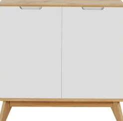 OTTO home Sideboard »Pandrup« Kommode mit 2 Türen und 2 verstellbare Einlegeböden, B:80 cm, H:75 cm