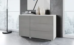 OTTO home Sideboard »PARIS« 1 Stk. tlg. Moderne 110cm breite grifflose Kommode, vielseitig einsetzbar