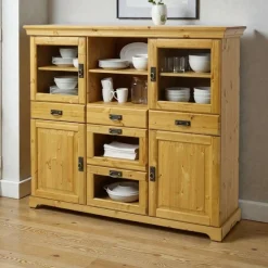OTTO home Sideboard »Rügen« aus massiver Kiefer, Breite 145 cm, made in EU