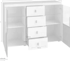 OTTO home Sideboard »Roger« Breite 132 cm