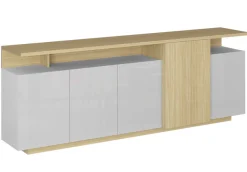 OTTO home Sideboard »Sideboard ETHOS, Kommode, Schrank, Kredenz« 1 Stk. tlg. Mit 5 Drehtüren, 8 Innenfächern und 2 Außenfächern, B.210 cm