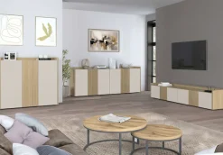 OTTO home Sideboard »Sideboard ALTEA, Kommode, Schrank, Kredenz« 1 Stk. tlg. Mit 6 Drehtüren, 6 Innenfächer, B.220 cm