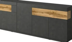 OTTO home Sideboard »SILKE« Breite 218, 5 cm