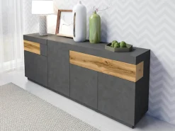 OTTO home Sideboard »SILKE« Breite 218, 5 cm