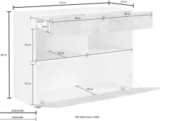 OTTO home Sideboard »Sorano« Breite 111 cm