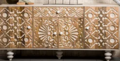 OTTO home Sideboard »Spring« Kommode aus massivem Mangoholz, Breite 160 cm