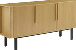OTTO home Sideboard »Stiven« Eukalyptus und Esche, kombiniert mit Melamin, MDF und ABS-Kunststoff