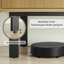 OTTO home Sideboard »Stiven« Eukalyptus und Esche, kombiniert mit Melamin, MDF und ABS-Kunststoff