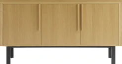 OTTO home Sideboard »Stiven« Eukalyptus und Esche, kombiniert mit Melamin, MDF und ABS-Kunststoff