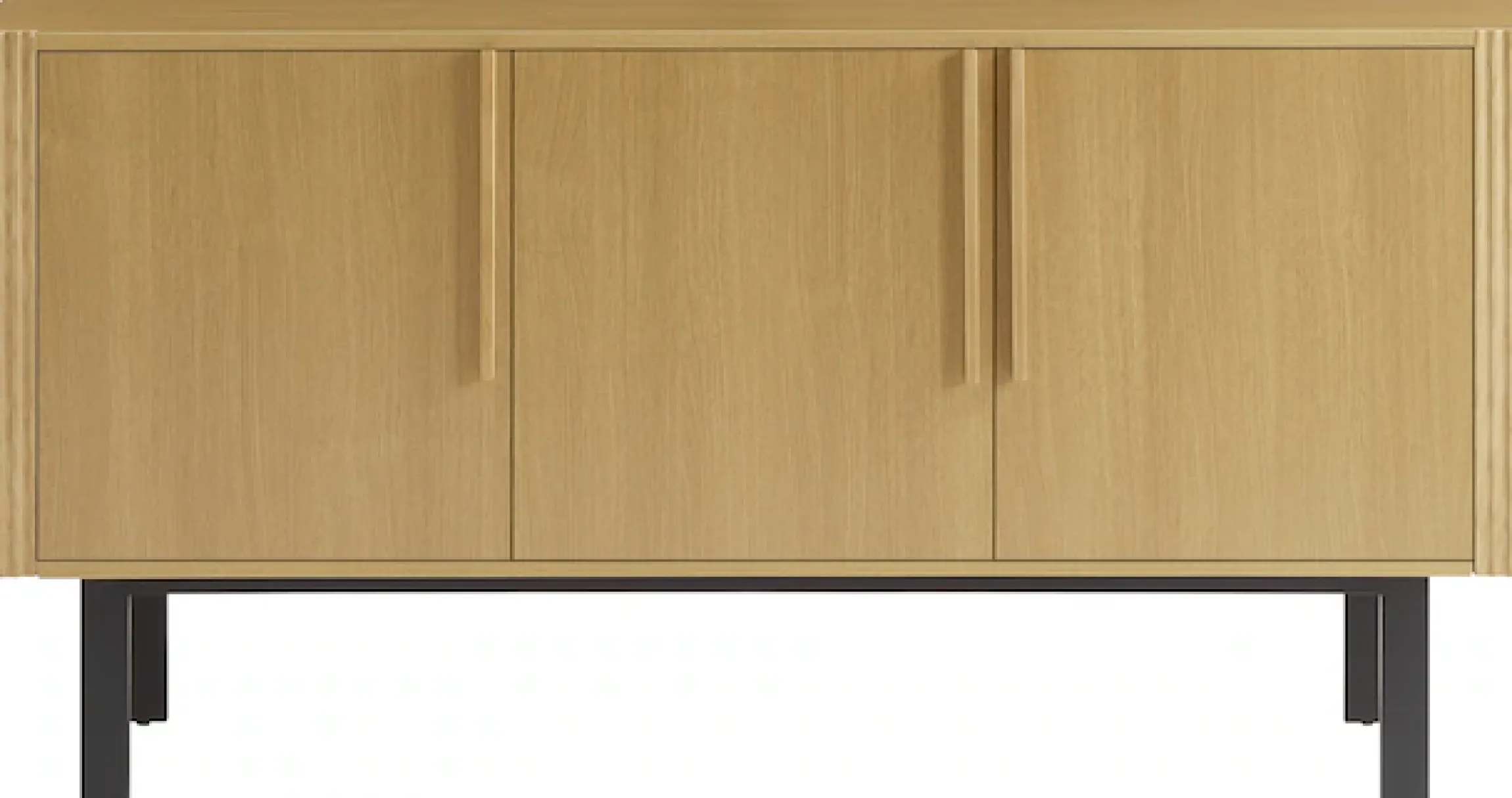 OTTO home Sideboard »Stiven« Eukalyptus und Esche, kombiniert mit Melamin, MDF und ABS-Kunststoff