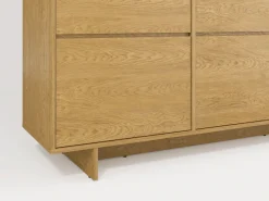 OTTO home Sideboard »Tatami, Stilvolle, moderne grifflose Kommode 2 Türen, Breite 111cm« Anrichte mit viel Stauraum, Böden verstellbar, push-to-open-Funktion
