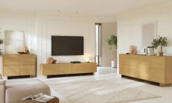 OTTO home Sideboard »Tatami, Stilvolle, moderne grifflose Kommode 2 Türen, Breite 111cm« Anrichte mit viel Stauraum, Böden verstellbar, push-to-open-Funktion
