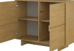 OTTO home Sideboard »Tatami, Stilvolle, moderne grifflose Kommode 2 Türen, Breite 111cm« Anrichte mit viel Stauraum, Böden verstellbar, push-to-open-Funktion