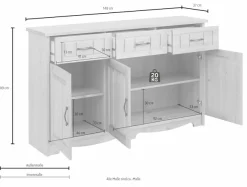 OTTO home Sideboard »Trinidad« Kommode, Breite 148 cm