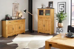 OTTO home Sideboard »Trinidad Antique« Kommode, 148 cm, FSC® zertifiziertes Massivholz