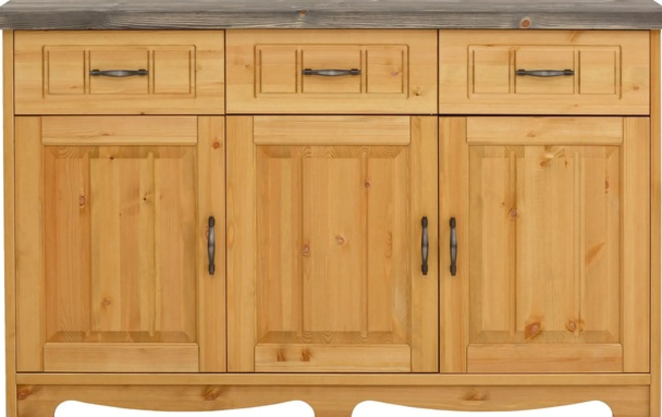 OTTO home Sideboard »Trinidad Antique« Kommode, 148 cm, FSC® zertifiziertes Massivholz