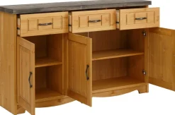 OTTO home Sideboard »Trinidad Antique« Kommode, 148 cm, FSC® zertifiziertes Massivholz