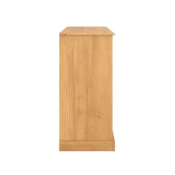 OTTO home Sideboard »Turia, mit Lamellentüren« Kommode aus massivem Kiefernholz, FSC®, 4 Schubkasten, Breite 125 cm