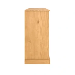 OTTO home Sideboard »Turia, mit Lamellentüren« Kommode aus massivem Kiefernholz, FSC®, 4 Schubkasten, Breite 166 cm