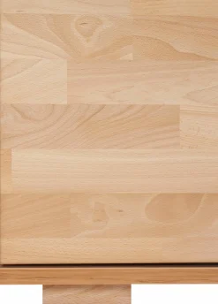 OTTO home Sideboard »VKB10: teilmassiv korpus Kernbuche, 6Fächer geschlossen, Stauraum« B/T/H:150/40/85cm, 3verstellbare boden, 3 Schubladen, Fronten massiv