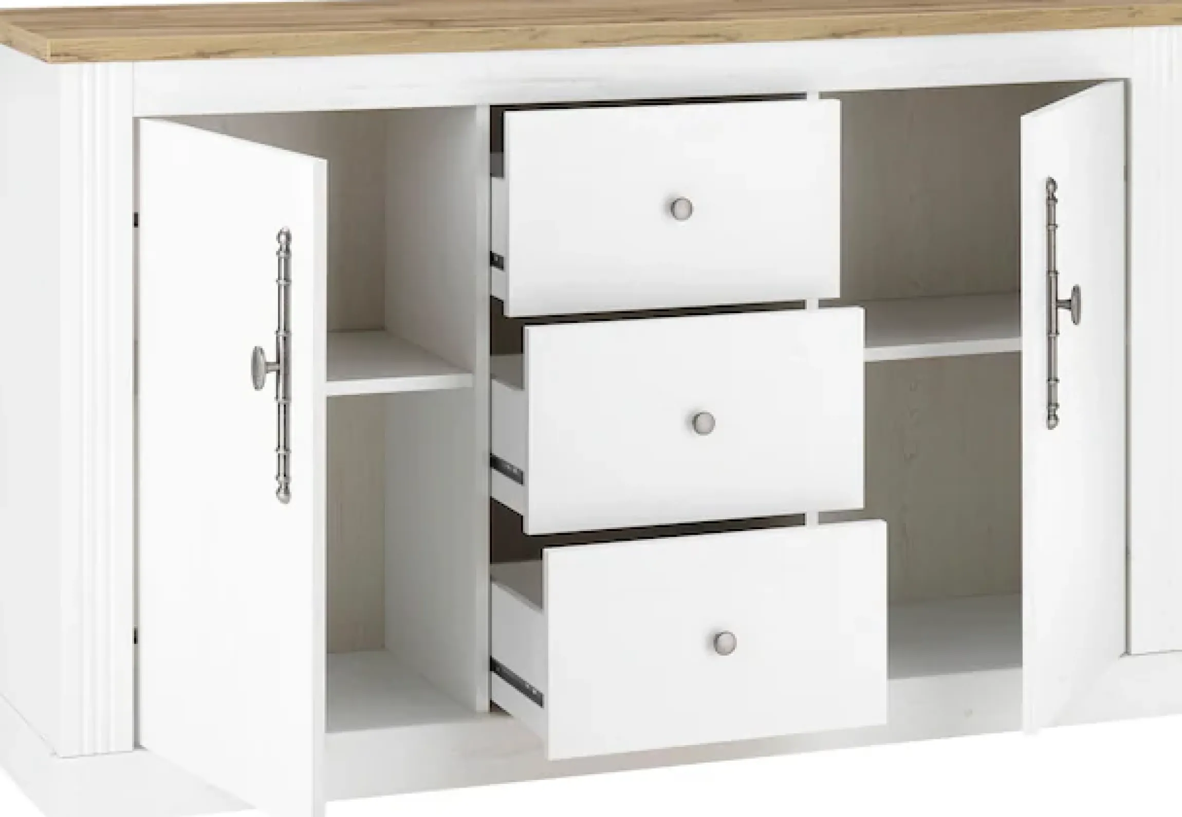 OTTO home Sideboard »Westminster, Schrank im Landhausstil, elegante Kommode«