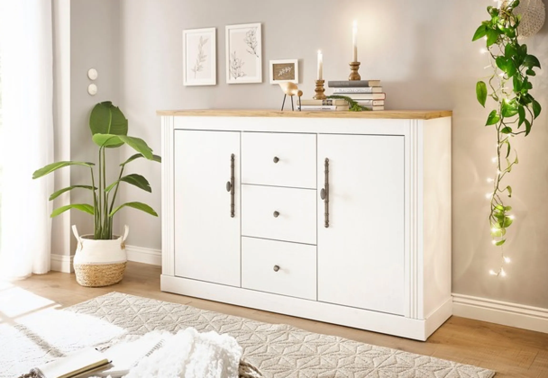 OTTO home Sideboard »Westminster, Schrank im Landhausstil, elegante Kommode«
