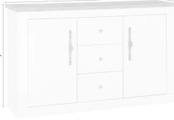 OTTO home Sideboard »Westminster, Schrank im Landhausstil, elegante Kommode«