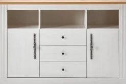 OTTO home Sideboard »Westminster, Kommode im Landhausstil, Schrank, Stauraumelement« Metallgriffe, ausreichend Stauraum, in 2 Farben erhältlich