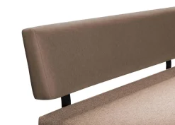 OTTO home Sitzbank »Gabi Esszimmerbank, Bank, Küchenbank, Polsterbank« Gestell aus matt-schwarzem Flachmetall, stabil, 2-Stoff-Design