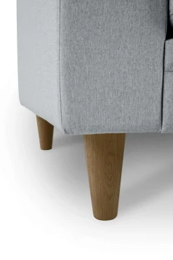 OTTO home 2-Sitzer »Arellano, Breite 155 cm« klassisches Design, 2 Zierkissen inklusive, Webstoff fein