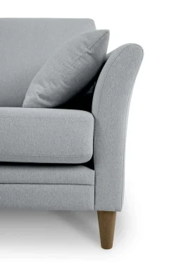 OTTO home 2-Sitzer »Arellano, Breite 155 cm« klassisches Design, 2 Zierkissen inklusive, Webstoff fein