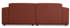OTTO home 3-Sitzer »Avelin, 228 cm, Chenille, Struktur-Boucle« mit Wellenunterfederung, Kedernaht, bodentief, Skandi-Design