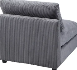 OTTO home 4-Sitzer »Berny, individuell stellbar, Modul-Sofa« inklusive 2 großen & 2 kleinen Zierkissen im flauschigen Cord