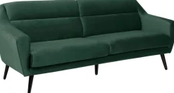 OTTO home 3-Sitzer »Bille« mit Naht im Rückenkissen und Eiche-Beinen, Design by Morten Georgsen