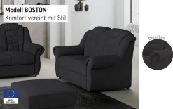 OTTO home 2-Sitzer »Boston« Sofa mit hoher Rückenlehne
