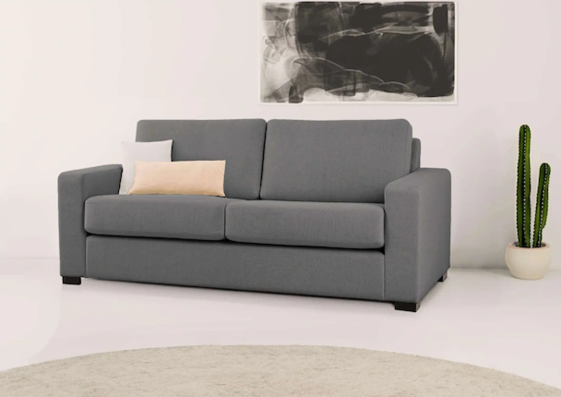 OTTO home 2-Sitzer »Branwell« Breite 175 cm, Struktur fein, mit Wellenunterfederung