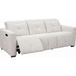 OTTO home 3-Sitzer »CAARLA Webstoff, Sofa, 224 cm, man. o. elektr. Relaxfunktion (USB)« mit USB-A und USB-C bei elektrischer Ausführung, Kopfteilverstellung
