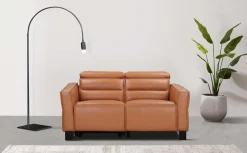 OTTO home 2-Sitzer »Carpari Naturleder, 162 cm, man./elektr. Relaxfunktion« (USB A/C), sowie Kopfteilverstellung
