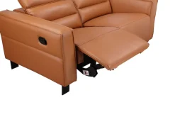 OTTO home 2-Sitzer »Carpari Naturleder, 162 cm, man./elektr. Relaxfunktion« (USB A/C), sowie Kopfteilverstellung